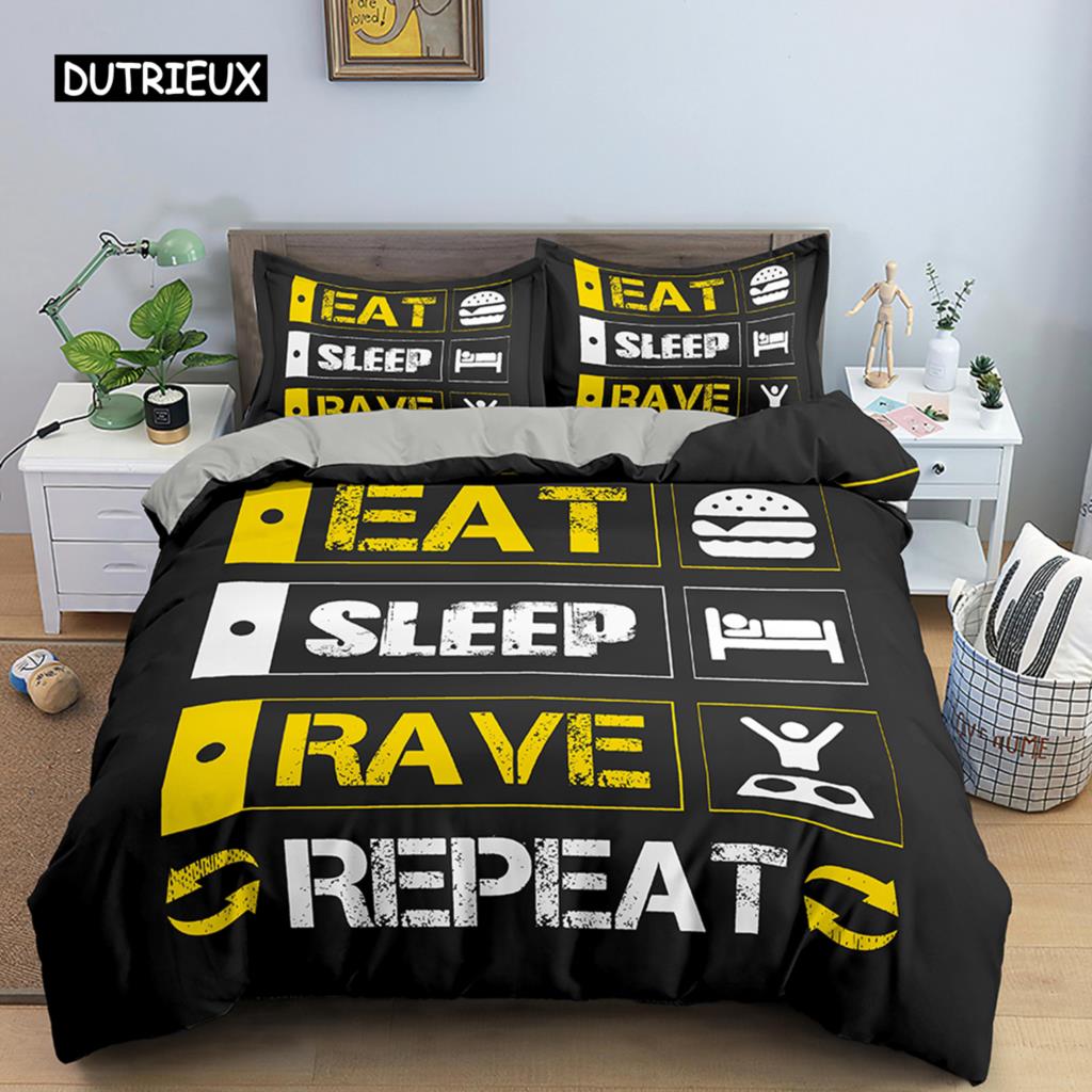 3D Spelkontroll Tryckt Sängklädesset Speltema Påslakan Mikrofibertyg Täcke Örngott Queen King Size Polyester Täcke Örngott