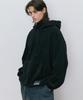 Fleece Classic Half Zip-Up Hoodie (Black)