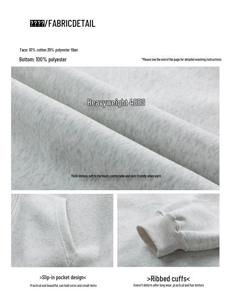 Korejský Oversized Mikinový Svetr s Kapucí pro Ženy - Podzim/Zima Sametový Silný Top v Uvolněném Stylu