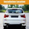 Rear Reflector Brake Light Turn Signal Lamp For BMW X3 F25 2011 2012 2013 2014 Reflective Strips 63147217315 63147217316
