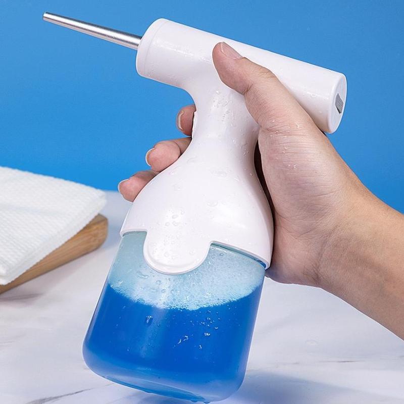

Electric Liquid Foam Dispenser Gun Automatic Continuous Foaming Shampoo Face Wash God Detergent Bathroom Bubble