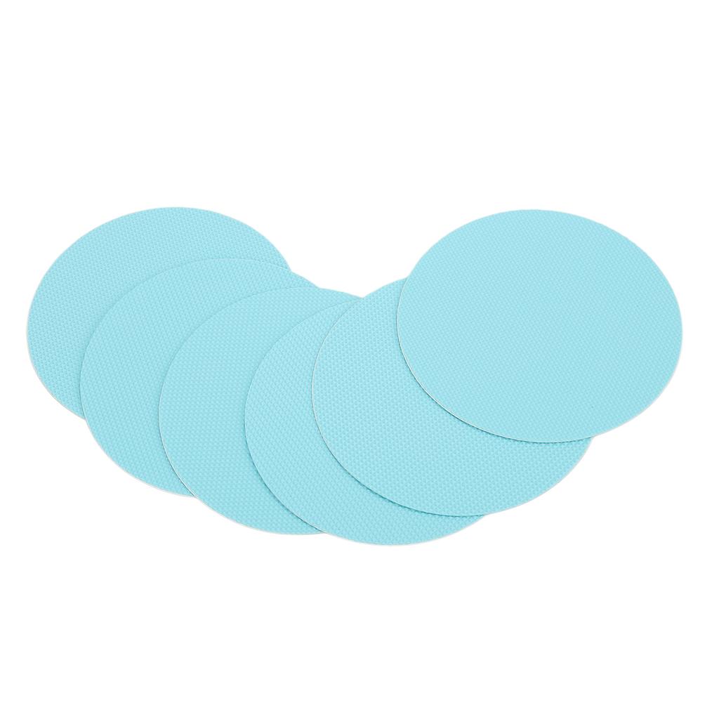 6Pcs Bathtub Stickers Prevent Slip Strong Adhesive Safety Shower Stickers for Bathroom Bath Tub Shower Stairs