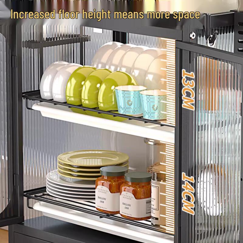 Beifu Deluxe Carbon Steel Dish Drying Rack with Drawer