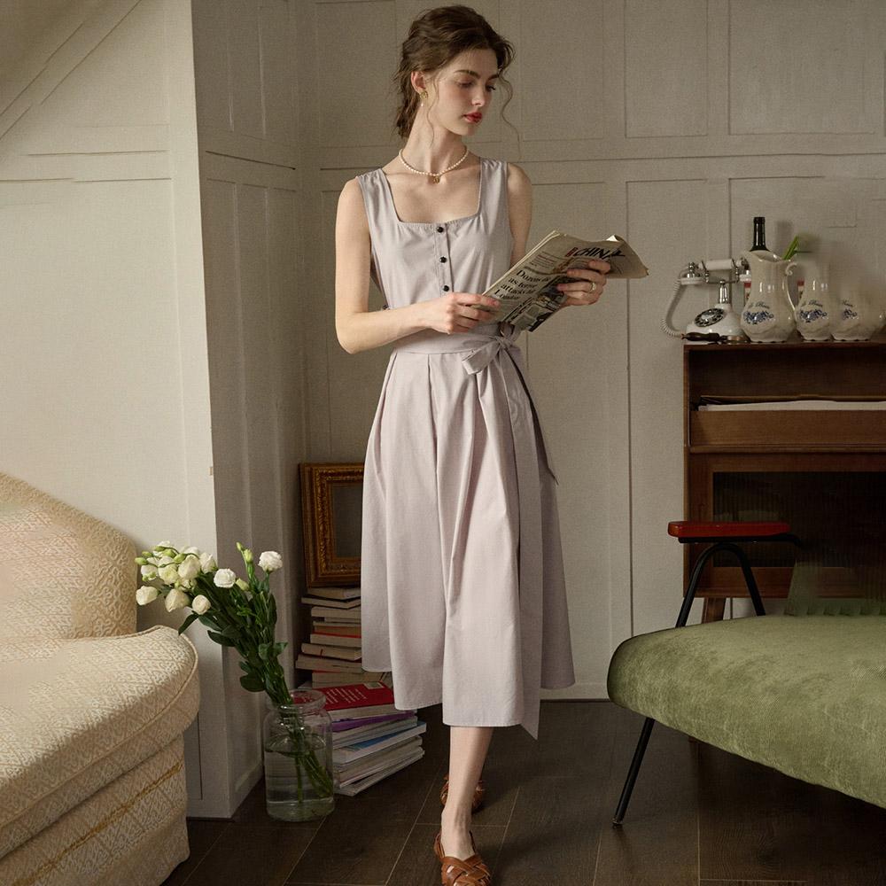 Simpeulleteulo Sr_Two-Wear Sleeveless Dress_2Color