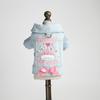 Pet clothes autumn and winter new small dog puppy happy dog cat warm and comfortable little princess denim clothes