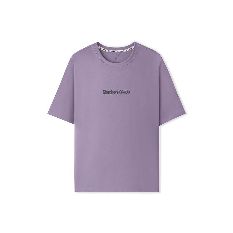 Skechers Elastic Comfortable Skin-Friendly T-Shirt Men tops L226M016-03D1 S