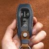 Ford Key Case for Focus, Mondeo, Kuga, Ecosport, Edge, Taurus - Genuine Leather with Buckle