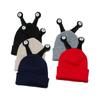 Autumn and winter funny wool hat tentacles glasses knitted hat personalized pullover hat men's and women's cold hat