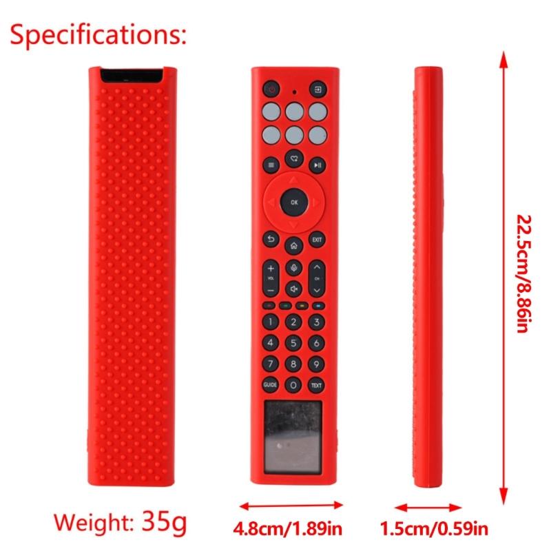 Shockproof Protective Skin Cover For ERF6A66 TV Remote Shockproof And AntiSlip Design
