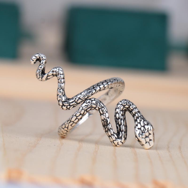 Design Curved Eye Snake Ins Cool Style Fashion Versatile Niche Light Luxury Index Finger Ring