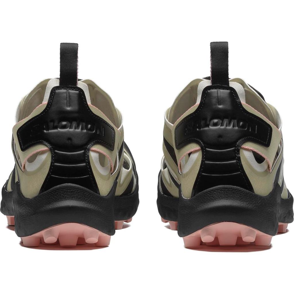 SALOMON Udara Anti Slip Wear Resistant River Trekking Shoes Unisex Light Olive Green/Black/Marigold Pink Sneakers 477304