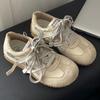 Fashion Fashionable Casual Women's Sneakers 2025 Spring German Training Shoes Height Increased Sneakers Outside Comfy Flat Sneakers