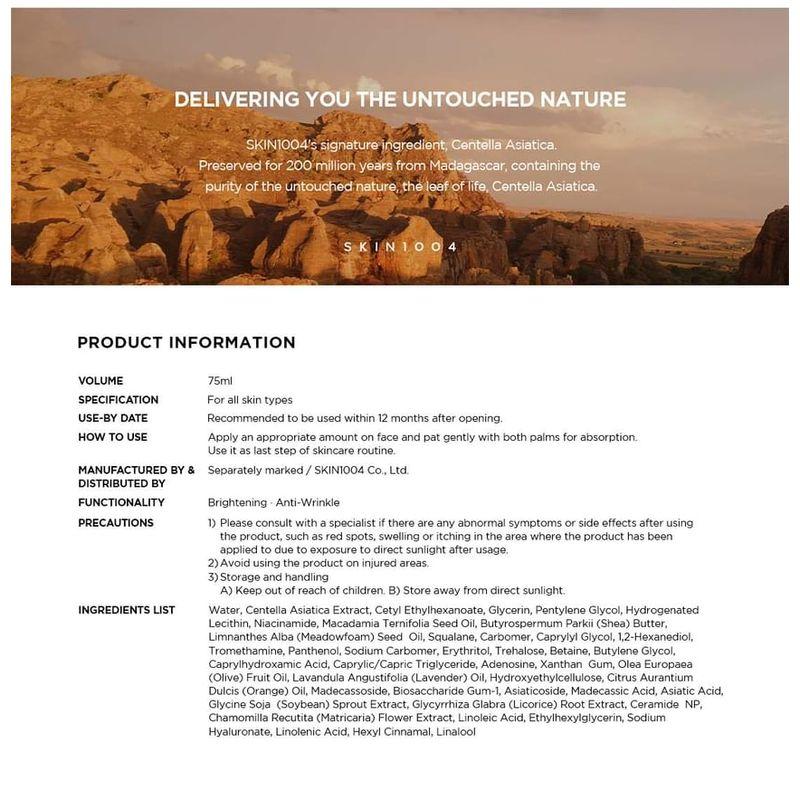 SKIN 1004 - Madagascar Centella Cream