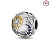 26 Design Copper Devils Eye Sun Star Shape Moon Round Bead Paw Charm Compatible With Authentic Bracelets Do It Yourself Jewellery Making Gifts