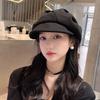 Retro Octagonal Beret Cloud Shaped Women Spring Autumn and Winter Beret Hat Fashion Versatile British College Style Painter Hat