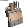 Heavy Duty Cutting Board Rack Multifunctional No Drill Kitchen Rack Carbon Steel Save Space Kitchen Storage Rack Kitchen