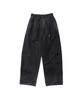 CREAM SODA LAB Pigment Cut-Out Rivet Cotton Elastic Waist Pants Black