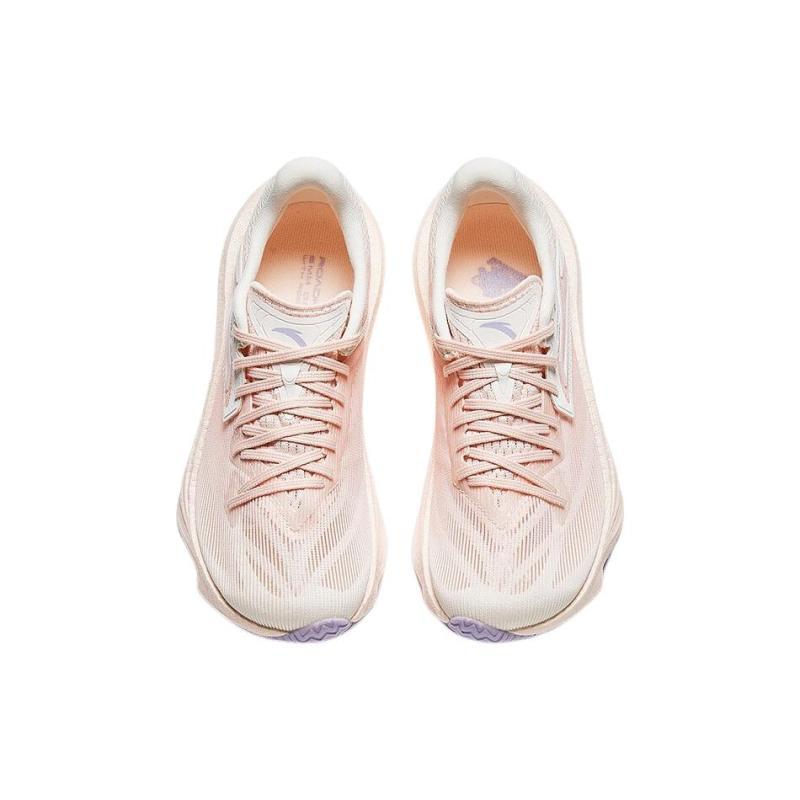 Anta Asphalt Road Fighter 2.0 Cushioning Slip Resistant Low top Running Shoes Women's Pink Sneakers 922335590-6