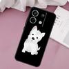 Cartoon Westie Dog Case For Xiaomi Redmi Note 14 13 12 11 10 9 15 Pro Plus Redmi 15 14C 10C 12C 13C 15C Cover