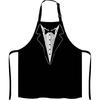 Funny BBQ Apron Grilling Present - Novelty Fathers Day Grilling Present - BBQ Tuxedo Waistcoat - Barbecue Grill Present For Men