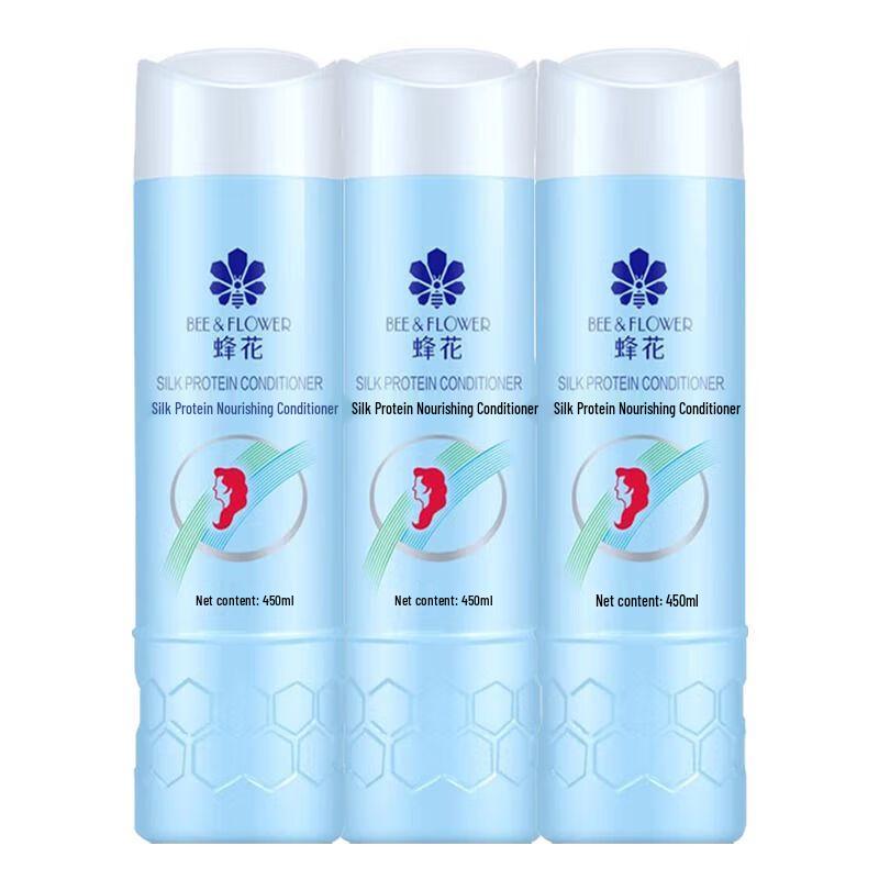 

Bee & Flower Silk Protein Smoothing Conditioner 3x450ml