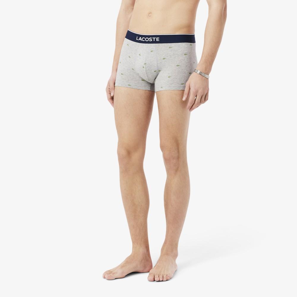 Lacoste Men's Mini Crocodile Briefs 3-Pack 5H1299-56G3I5