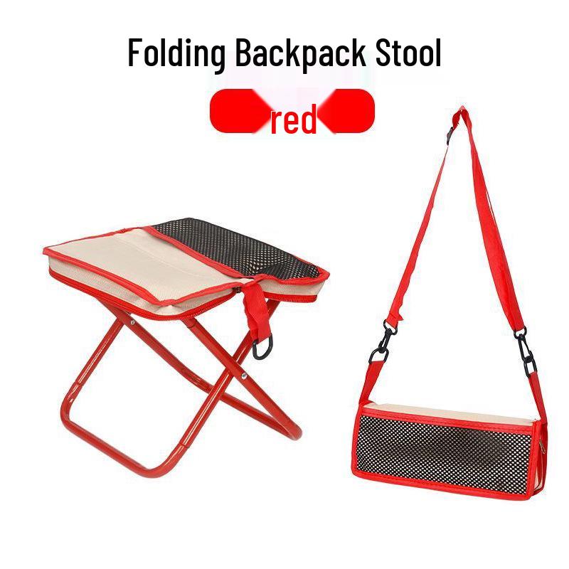 Compact Outdoor Folding Chair & Stool for Camping, Fishing, Travel, and More