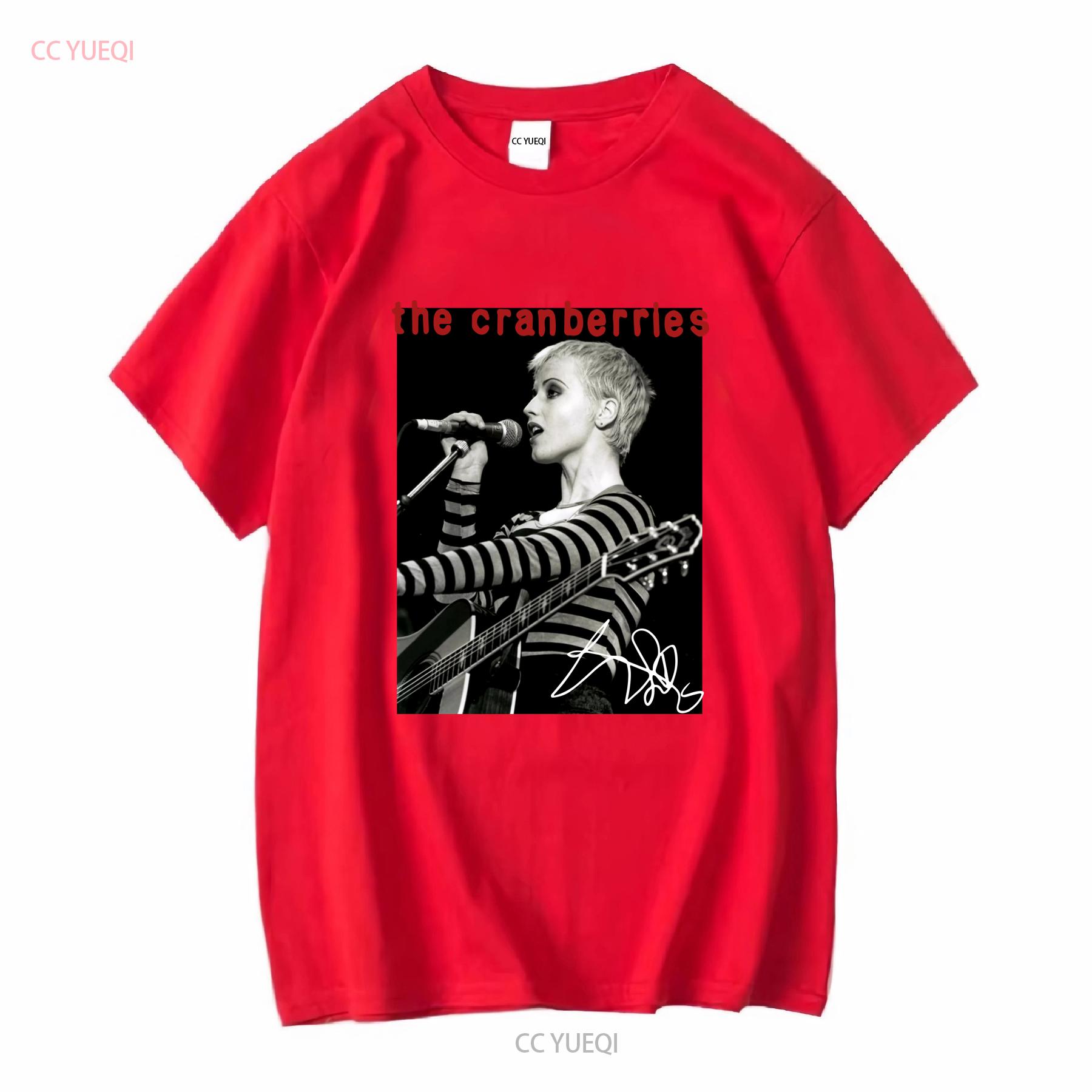 

Hot Dolores O Riordan The Cranberries Cotton Men All Size T Shirt 1N2837 long or short sleeves vintage Washed homme Breathable S