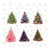 Christmas Static Cling Window Stickers for Living Room Bedroom Holiday Party Decorations