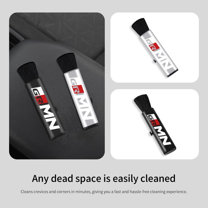 For S8 Car Retractable Cleaning Brush Air Conditioner Computer Cleaning Brush GR Yaris Corolla Prius Aqua Vios Mirai Hilux JH8