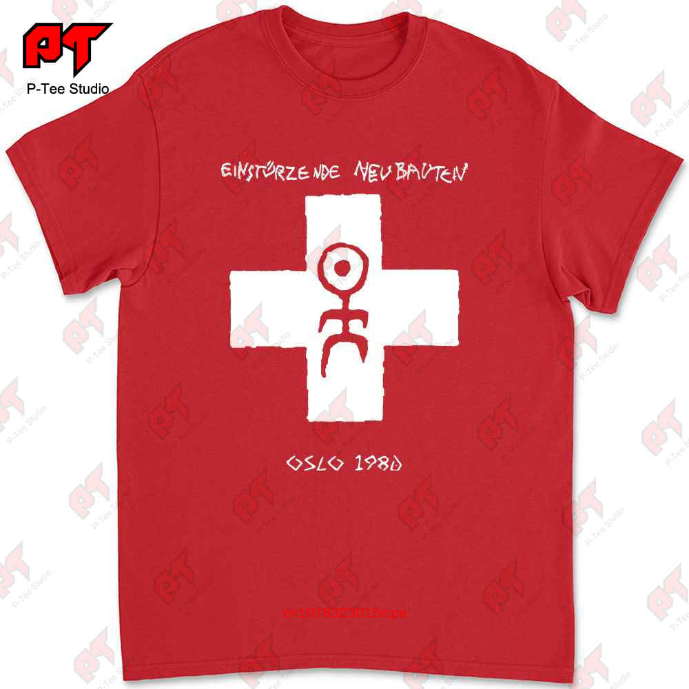 Einsturzende Neubauten Oslo 1980 Tshirt AO2P S