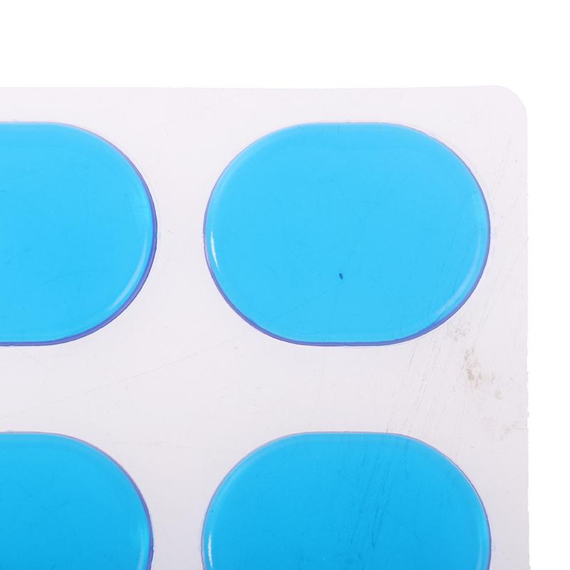 6 Adet Parça Davul Sönümleyici Jel Pedleri Silikon Davullar Susturucu Davullar İçin Ton Kontrolü