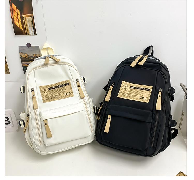 Koreansk ryggsekk med stor kapasitet for studenter og pendling