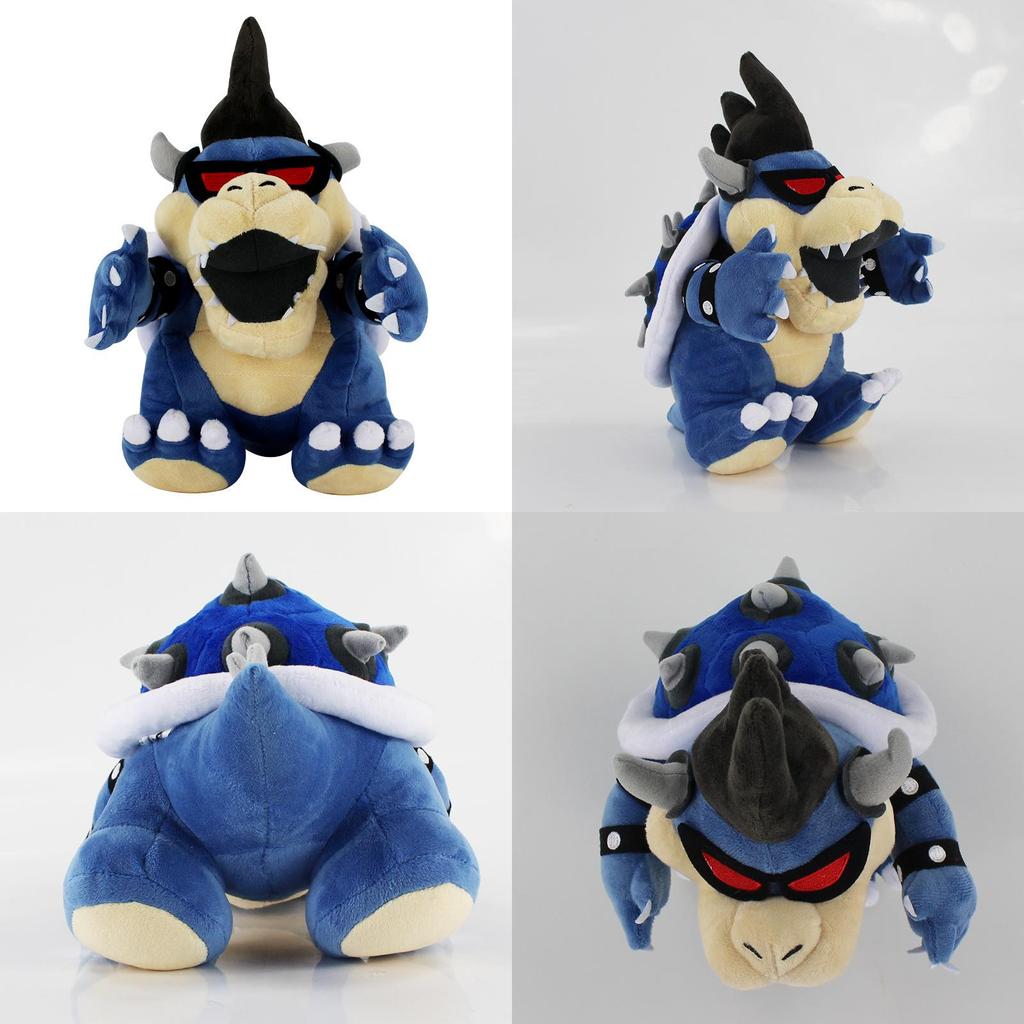 Luxos Nou Super Mario Bros. Jucărie de pluș Bowser Întunecat Oase de Koopa Animal de pluș Păpușă 12 Inch