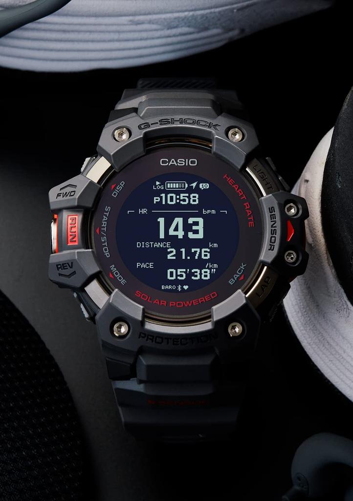 Casio Gray G-Shock G-SQUAD GBD-H1000-8JR Men's Watch,