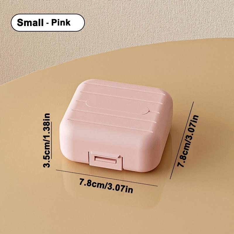 7 Grids Portable Mini Pill Box Double Sealed Medicine Storage Case Week Long Day Divided Lockable Drug Organizer Weekly Pill Box