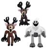 99Nights Horror Game Plush Toy 99 Nights In The Forest Deer White Owl Stuffed Animal Plush Dolls Kids Toy Boy Halloween Gift