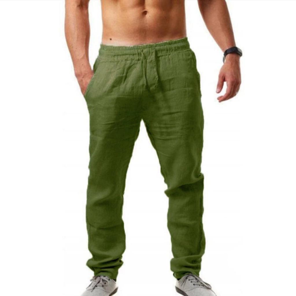 Men's Summer Pants Comfortable Breathable Casual Trousers