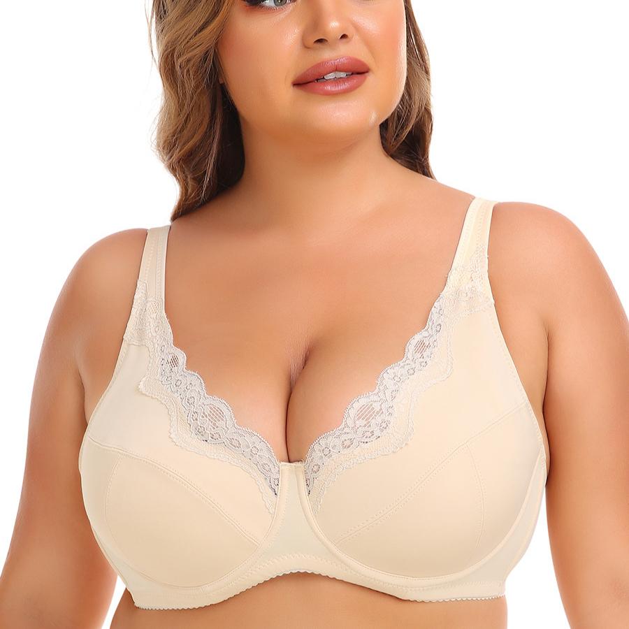 

Европейское и американское нижнее белье на косточках, кружевной жаккардовый бюстгальтер большого размера, корсет 6XL