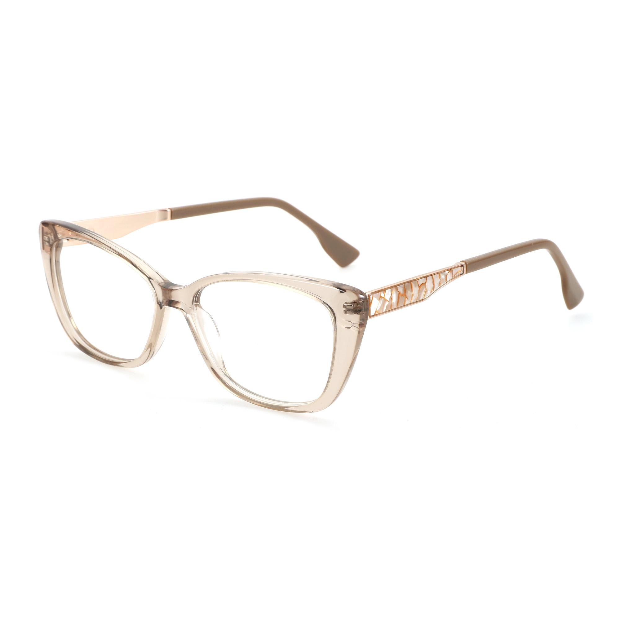 

BLUEMOKY Female Acetate Butterfly Prescription Glasses Women Myopia Photochromic Blue Light Blocking Optical Glasses with Recipe Single Version&1.56&None