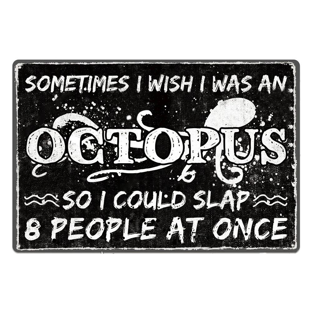 [2D Plane]Funny Sarcastic Vintage Metal Posters Tin Signs Decor Retro Plaque Metal Plate Home Wall Art Decor for Bar