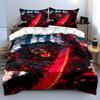 Growling Bear, Fiery Sword. Bedding Sets Duvet Cover Sets Duvet Covers Pillowcases(1 * Duvet Cover 2 * Pillowcases Without Duvet Insert)