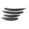 1 Pair Front Bumper Splitter Grille Trim Stylish Look Spoiler Diffuser Grille Trim Strip Replacement for   E‑Class W214  ‑Line 2024 and Later