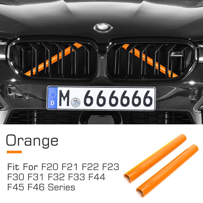 2 ST Njurgrillar V-Stag M-Sport Grill Trim Kit - V Stag Stång För BMW F20 F21 F22 F23 F30 F31 F32 F33 F34 F35 F36 F40 F45 F46