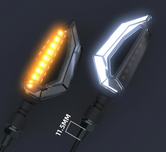 Turn signal (pair) L10 white light