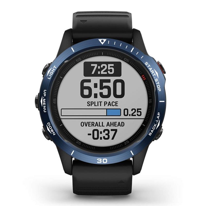 Stahl für Gehäuse für für Fenix 6 Uhr Lünette Ring Styling Klebeband Stoßstange Kratzschutz Metallabdeckung Zubehör