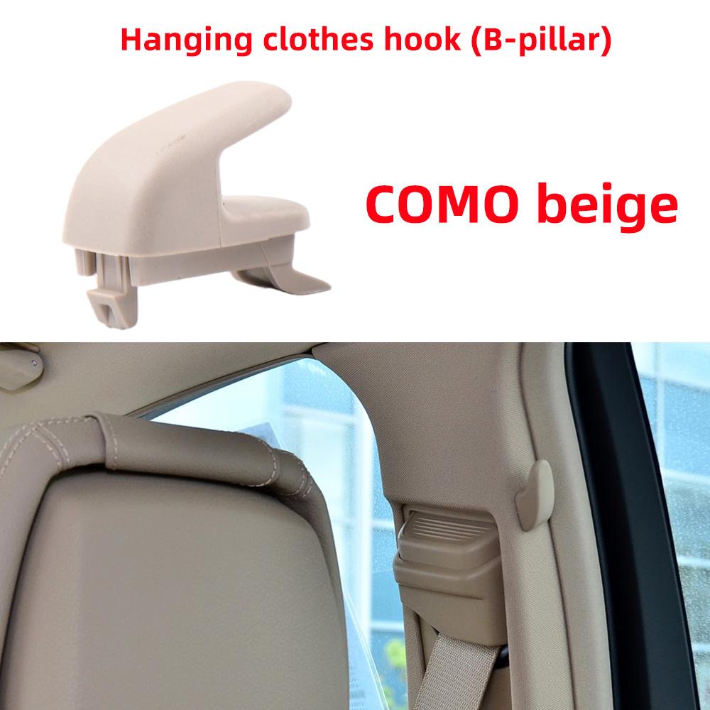 

Car Interior B Pillar Coat Hook Plain Black Plastic Hanging Button Replacement For Mercedes-Benz W117 W218 W212 W222