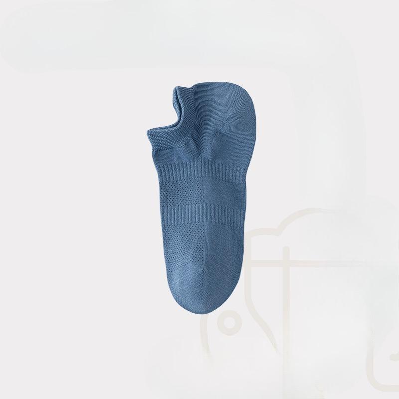 

Sock Men s Short Socks Spring/Summer Pure Cotton Anti-Bacterial Sweat-Repelling Short Sleeve Thin Cotton Socks Sports Socks 1 pair сапфірове скло синього кольору кольору