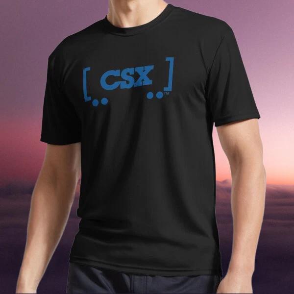 

New Shirt CSX Train Active Logo T-Shirt Funny Size S to 5XL M