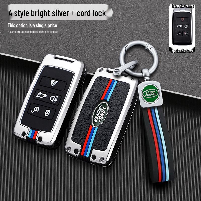Compatible Key Case for Land Rover Range Rover, Discovery Sport, Velar, Defender, Freelander, Aurora
